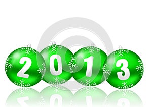 2013 new years illustration