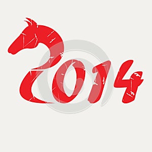2014 new year card