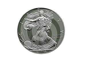 2014 Proof United States of America Silver Dollar