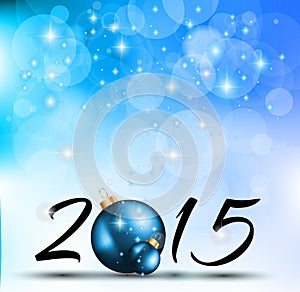 2015 Merry Christmas and happy new year background