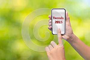 2015 Trends on Cell Phone Screen