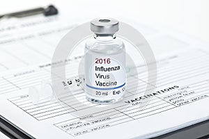 2016 Flu Vaccine