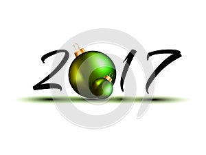 2017 Happy New Year Background for your Flyers and Greetings Card.