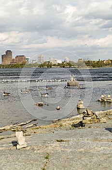 2017 Inukshuks at Remics Rapids