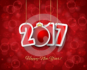 2017 new year background