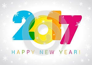 2017 new year card