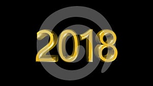 2018 3d icon rotating animation