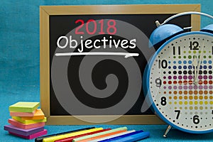 2018 objectives