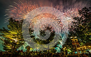 2019-07-27 Singapore national day fireworks display rehearsal