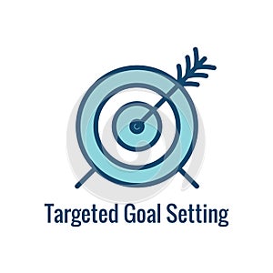 2019 SMART Goals Vector graphic with Smart goal keywords