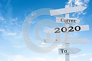 2020 Concept: 2020 Road Sign