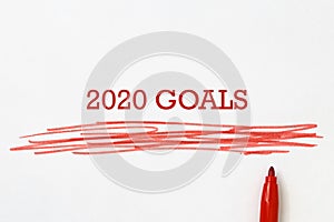 2020 goals illustration