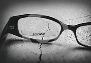 2020 through reading glasses.