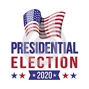 2020 United States of Presidential Election banner.