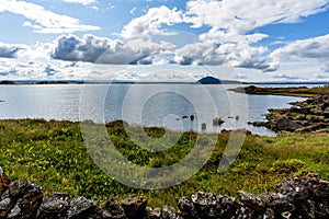 2021 08 13 Myvatn clouds and water 1