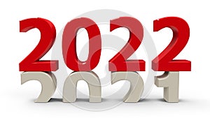 2021-2022 Red New year #2