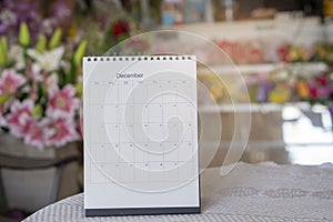 2021 Calendar desk for Wedding Planner and organizer to plan and reminder daily appointment, meeting agenda, schedule, timetable,