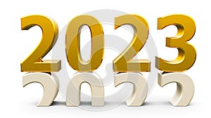 2022-2023 new year gold
