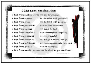 2022 lent prayer for the best way to fast