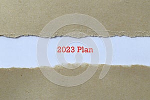 2023 plan on white paper