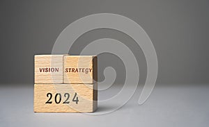 2024 vision strategy concept.