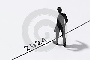 2024 year Business plan concept