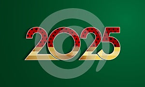 2025 happy new year design