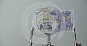 20SEK bank note investigation, CSI currency.