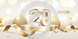 20th Anniversary Celebration Background