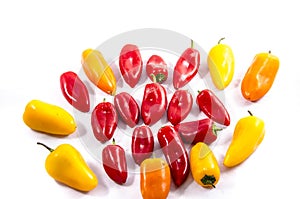 21 small sweet pepper s