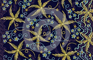 2100636895 seamless geometrical abstract Indian traditional pattern
