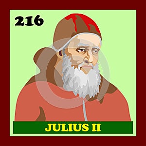 216th Catholic Church Pope Julius II