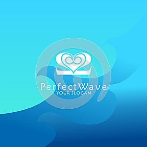 22 Perfect Wave Logo Design