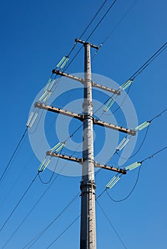 220 kilovolt power line pylon