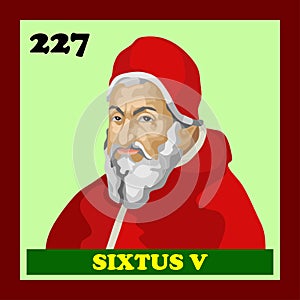 227th Rome Pope Sixtus V