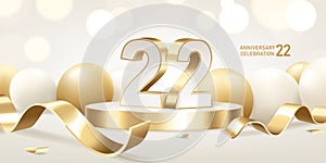 22nd Anniversary Celebration Background