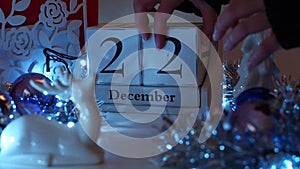 22nd December Date Blocks Advent Calendar