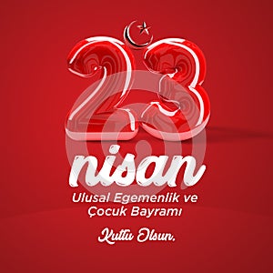 23 nisan ulusal egemenlik ve cocuk bayrami