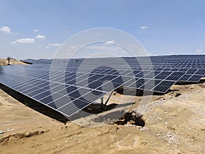 230 MW solar plant in Rajasthan India