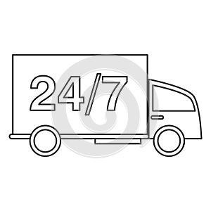 24 7 truck transport service