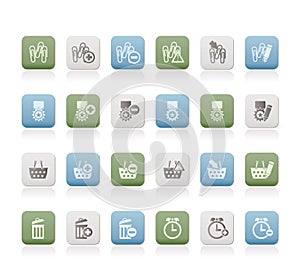 24 Business, office and website icons