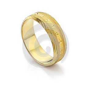 24 Carat Gold Wedding Ring