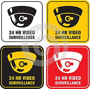 24 H Video surveillance camera