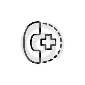 24 hour, around the clock medical call suppot icon