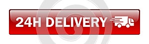 24 hour delivery icon button