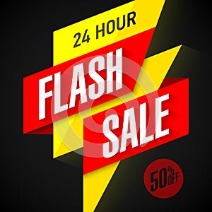 24 hour Flash Sale banner