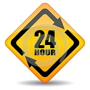 24 hour sign