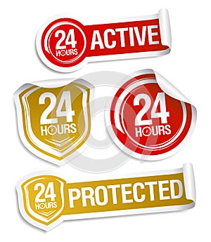 24 hours active and 24 hours protected