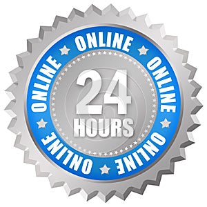 24 hours online service photo