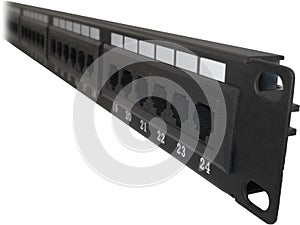 24 port Cat5e Cat6 Patch Panel